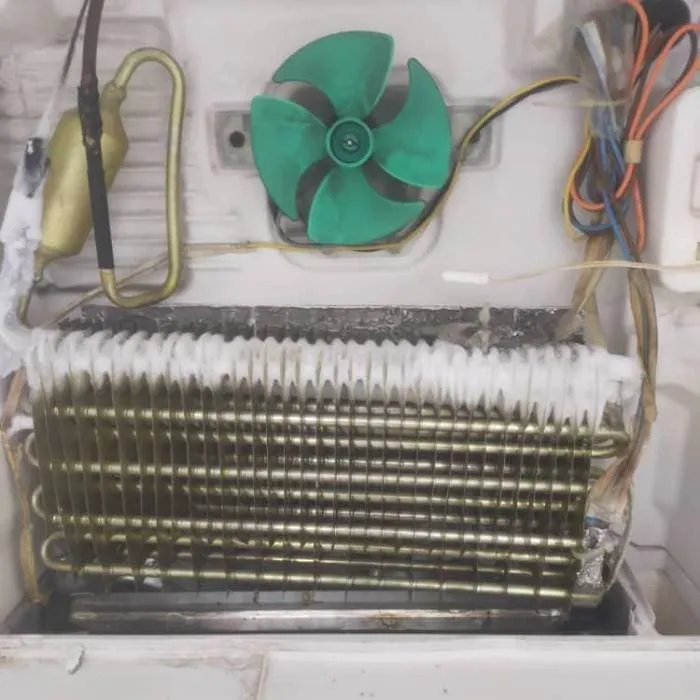 Evaporator coil defrost repair